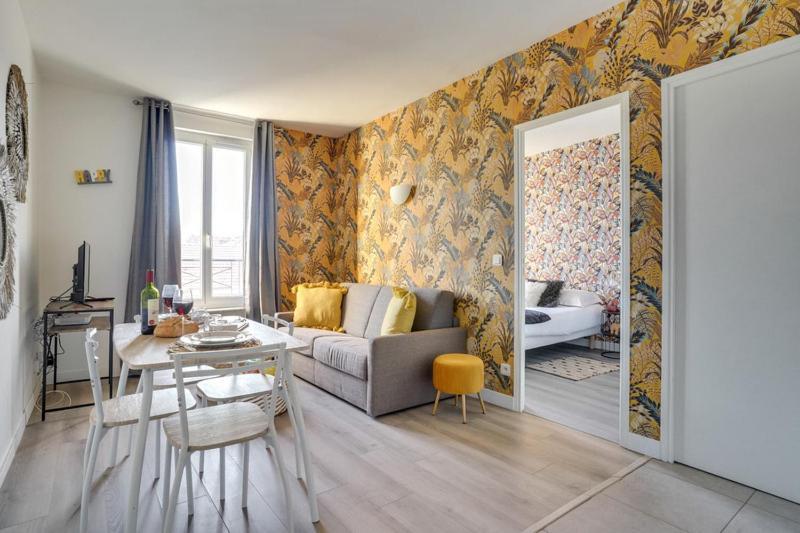 808 Chic Suite - Superb Apartment Bagnolet Bagian luar foto
