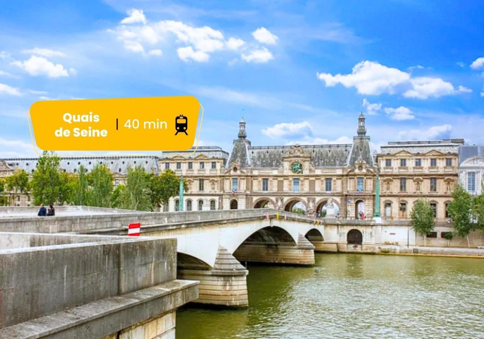 808 Chic Suite - Superb Apartment Bagnolet Bagian luar foto
